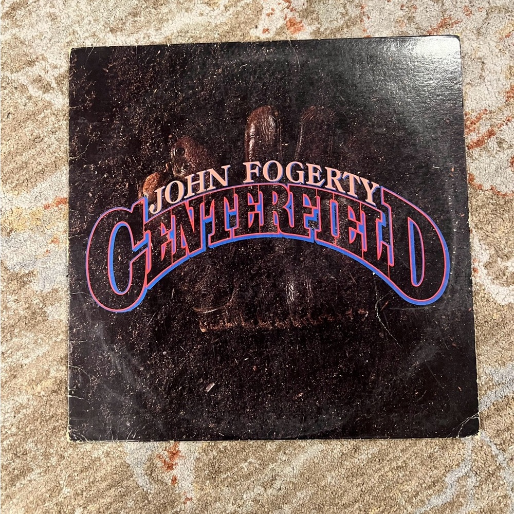 John Fogerty Centerfield Vinyl Record LP Album 1985 Vintage Warner Bros